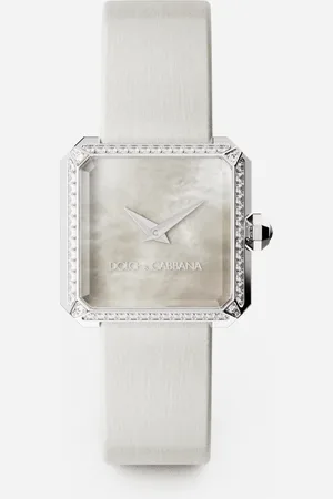 Dolce & Gabbana Sofia steel watch with colorless diamonds
