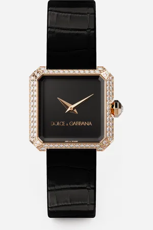 Dolce & Gabbana Golduhr mit diamanten