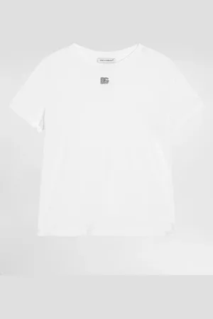 Dolce & Gabbana T-Shirt aus Jersey mit DG-Logo