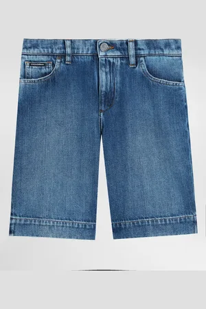 Dolce & Gabbana 5-Pocket-Bermudas aus Denim Dolce&Gabbana-Logo