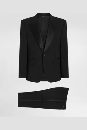 Dolce & Gabbana Dreiteiliger Smokinganzug Sicilia Wollstretch