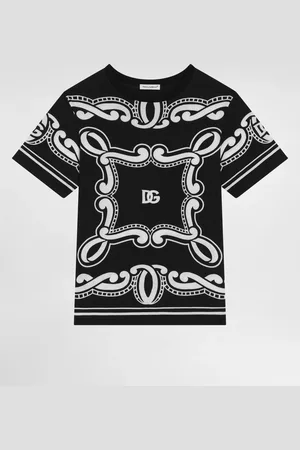 Dolce & Gabbana T-Shirt aus Jersey Bandana-Print