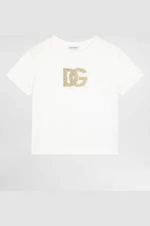 Dolce & Gabbana T-Shirt aus Jersey mit DG-Logo