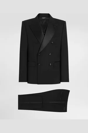 Dolce & Gabbana Dreiteiliger Smokinganzug Sicilia Wollstretch