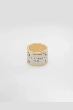 Dolce & Gabbana Ring mit Logoplakette