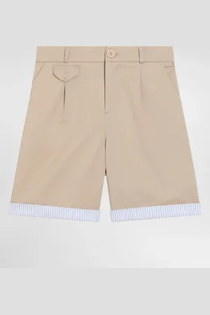 Dolce & Gabbana Gabardine shorts with Dolce&Gabbana logo