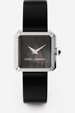 Dolce & Gabbana Sofia steel watch with colorless diamonds