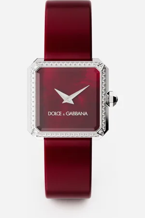 Dolce & Gabbana Sofia steel watch with colorless diamonds