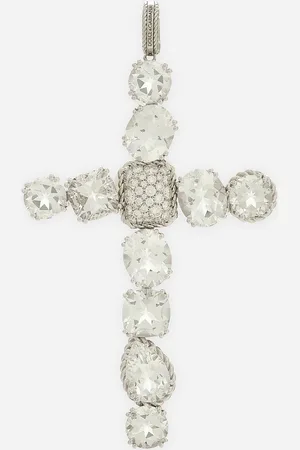 Dolce & Gabbana Charm Anna aus Weißgold 18 kt mit farblosen Topasen