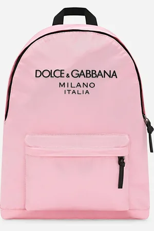 Dolce & Gabbana Rucksack aus Nylon mit Dolce&Gabbana-Logo