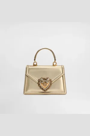 Dolce & Gabbana Kleine Tasche Devotion aus Mordoré-Nappaleder