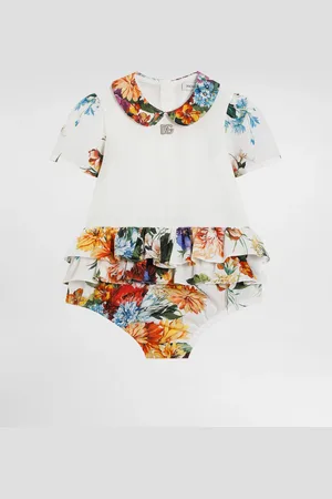 Dolce & Gabbana Spieler aus Popeline mit Blumenprint