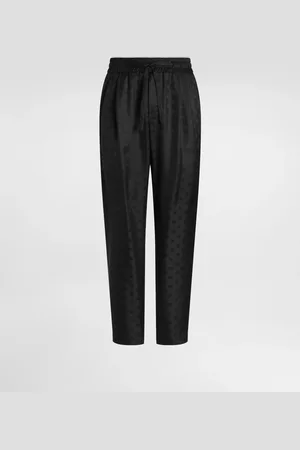 Dolce & Gabbana Jacquardhose mit DG-Logo
