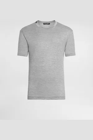 Dolce & Gabbana Kurzarm-T-Shirt aus Seide