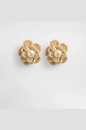 Dolce & Gabbana Ohrclips mit Blumen