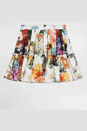 Dolce & Gabbana Rock aus Popeline Blumenprint