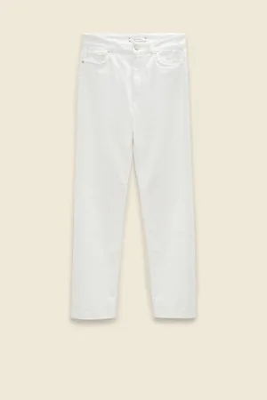Dorothee Schumacher WEISSE CROPPED JEANS