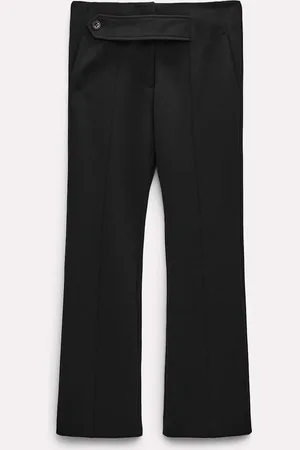 Dorothee Schumacher AUSGESTELLTE HOSE AUS PUNTO MILANO MIT RIEGELDETAIL