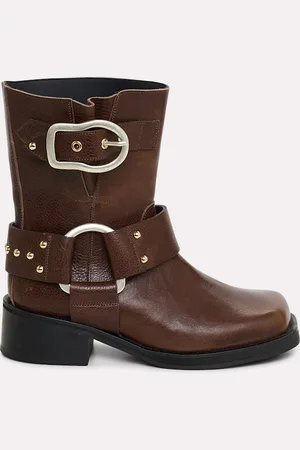 Dorothee Schumacher Bikerboot mit Signature-Schließe