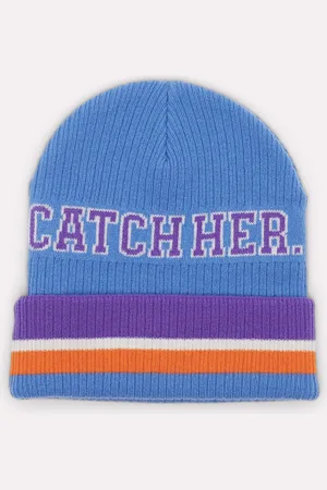 Dorothee Schumacher Woll Beanie mit Brand Slogan