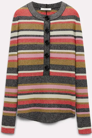 Dorothee Schumacher Gestreifter Pullover mit Lurex