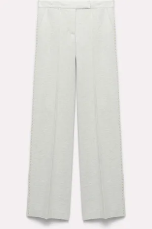 Dorothee Schumacher Hose aus Punto Milano mit Ziersteindetail
