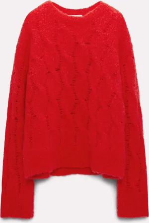 Dorothee Schumacher Pullover mit Zopfmuster aus Mohairmix