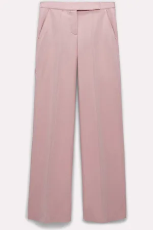 Dorothee Schumacher Hose aus Punto Milano mit weitem Bein und Biese