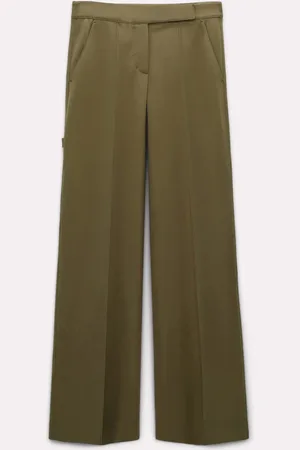 Dorothee Schumacher Hose aus Punto Milano mit weitem Bein und Biese