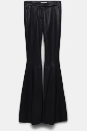 Dorothee Schumacher Lederhose mit ausgestelltem Bein