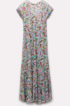 Dorothee Schumacher Florales Maxikleid aus Ramie