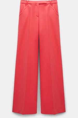 Dorothee Schumacher Hose aus Punto Milano mit weitem Bein und Biese