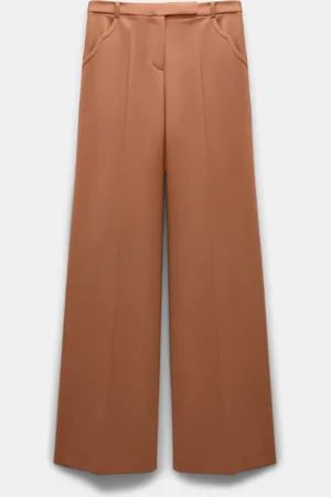 Dorothee Schumacher Hose aus Punto Milano mit weitem Bein und Biese