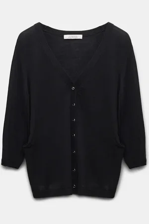 Dorothee Schumacher V-Neck Cardigan mit verkürztem Rücken