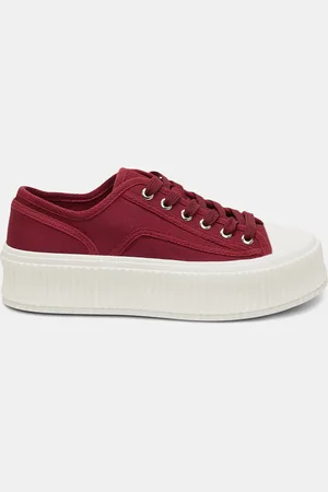Dorothee Schumacher Platform Sneakers mit floraler Embroidery