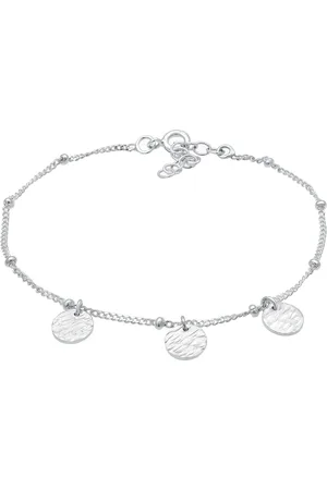 Elli Kugeln Kreis Gehämmert Geo Organic 925er Silber Armbänder & Armreife 1 ct Damen (31.99 € / 1 ct)