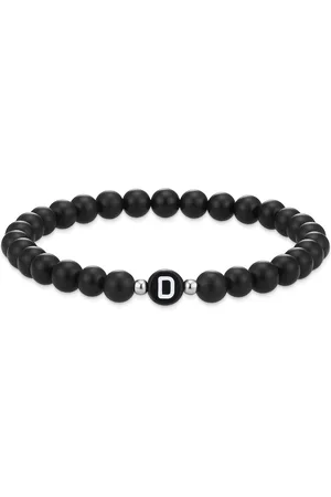 Eastside Armband Buchstaben Achat in Schwarz Armbänder & Armreife 1 ct (22.99 € / 1 ct)