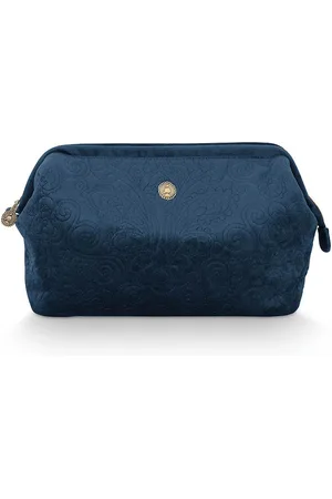 Pip Studio Velvet Quiltey Days Kosmetiktasche Blau Kosmetiktaschen & Kulturbeutel 1 ct (39.99 € / 1 ct)