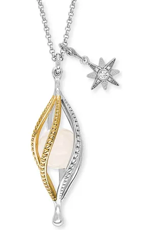 Engelsrufer Kette 925er Silber, Farbstein Ketten 1 ct Damen (110.09 € / 1 ct)
