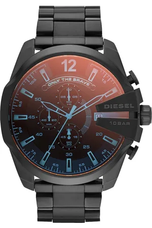 Diesel Chronograph Edelstahl Herrenuhren 1 ct Herren (252.19 € / 1 ct)