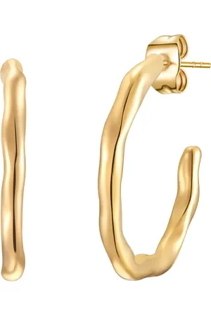 Eastside Creolen Edelstahl in Gelbgold 1 ct Damen (29.99 € / 1 ct)