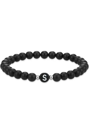 Eastside Armband Buchstaben Achat in Schwarz Armbänder & Armreife 1 ct (22.99 € / 1 ct)