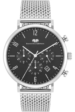 Rhodenwald & Söhne Chronograph Arakon in Silber Edelstahl in Silber Herrenuhren 1 ct Herren (148.99 € / 1 ct)