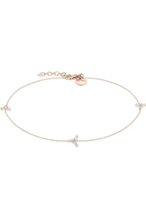 Tamaris Fußkette Edelstahl Fußketten 1 ct Damen (61.09 € / 1 ct)