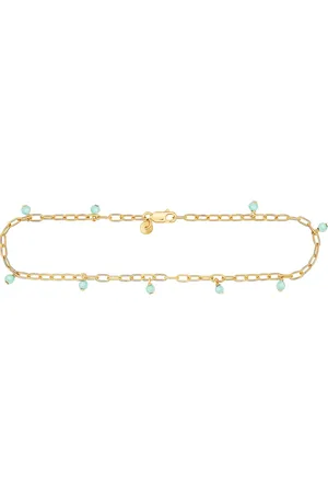 CAÏ Fußkette 925er Silber Fußketten 1 ct Damen (49.29 € / 1 ct)