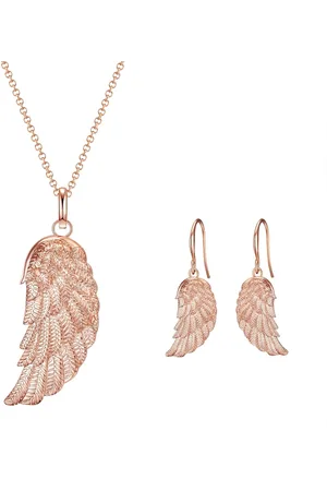 Rafaela Donata Set (Kette + Ohrringe) Rosévergoldet Schmuck-Set 1 ct Damen (39.99 € / 1 ct)