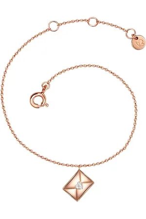 Glanzstücke Armband Kuvert Sterling Silber Zirkonia in Roségold Armbänder & Armreife 1 ct Damen (32.99 € / 1 ct)
