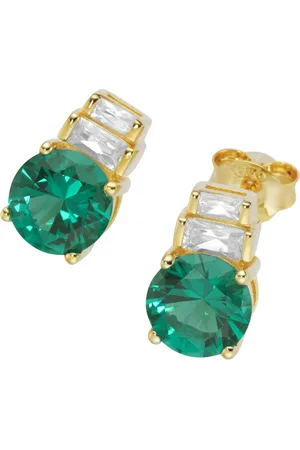 Giorgio Martello Ohrstecker mit Zirkonia weiß und Kristallsteine , Silber 925 Ohrringe 1 ct Damen (98.99 € / 1 ct)