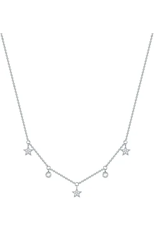 Eastside Halskette Stern Edelstahl Preciosa in Roségold Ketten 1 ct Damen (29.99 € / 1 ct)