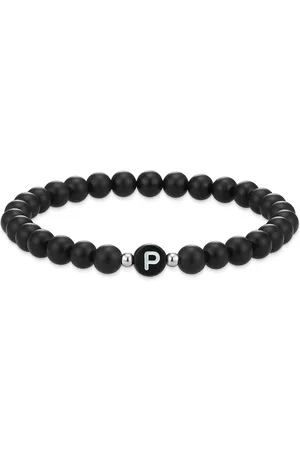 Eastside Armband Buchstaben Achat in Schwarz Armbänder & Armreife 1 ct (22.99 € / 1 ct)